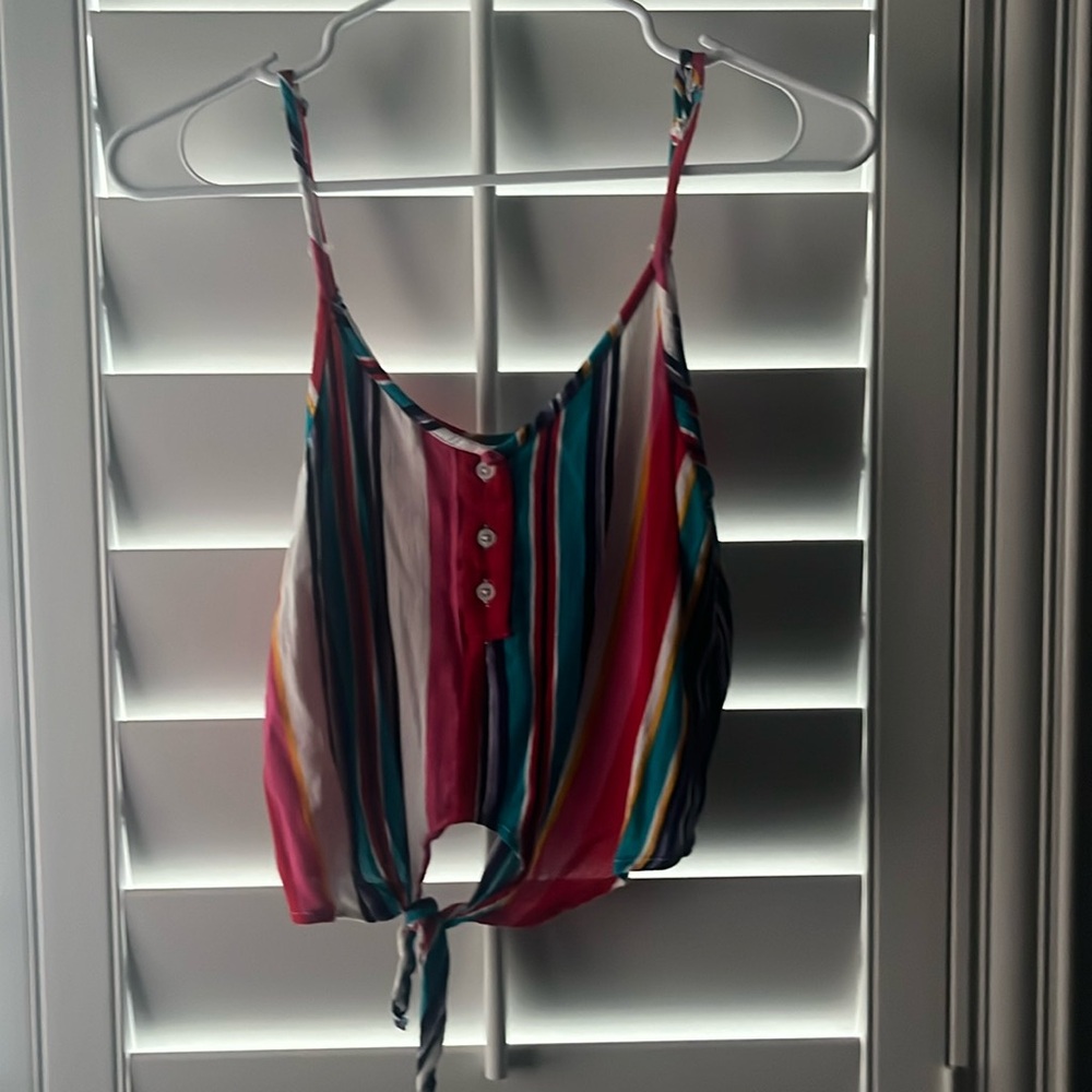 Striped tank top
